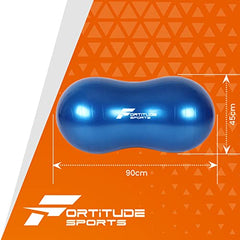 Fortitude Sports Peanut Exercise Ball 45cm by 90 cm Fortitude Sports Peanut Exercise Ball 45cm by 90 cm