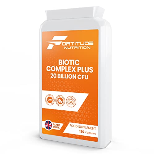 Fortitude Nutrition Biotic Complex 20 Billion CFU 120 Vegan Capsules