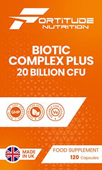 Fortitude Nutrition Biotic Complex 20 Billion CFU 120 Vegan Capsules