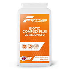 Fortitude Nutrition Biotic Complex 20 Billion CFU 120 Vegan Capsules