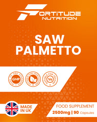 Fortitude Nutrition Saw Palmetto 2500mg 90 Vegan Capsules