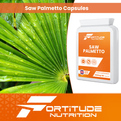 Fortitude Nutrition Saw Palmetto 2500mg 90 Vegan Capsules