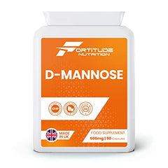 Fortitude Nutrition D-Mannose High Strength 500mg 90 Vegan Capsules