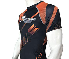 Fortitude Fightwear Short Sleeve MMA BJJ No Gi Rash Guard