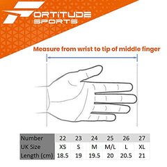 Fortitude Sports Unisex Premium Cabretta Leather Golf Glove - Left Hand For Right Handed Golfer