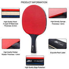 Fortitude Sports Table Tennis Bats and Balls Set