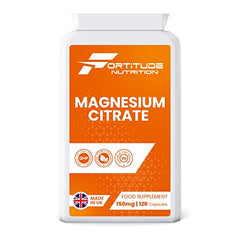 Fortitude Nutrition Magnesium Citrate 500mg 120 Vegan Capsules