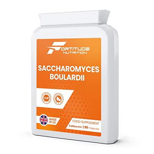 Fortitude Nutrition Saccharomyces Boulardii 5 Billion CFU 90 Capsules