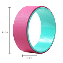 Fortitude Sports Yoga Wheel For Stretching, Flexibility, Pilates, Yoga Poses, Backbends