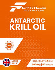 Fortitude Nutrition Krill Oil 500mg 60 Softgels