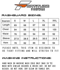 Fortitude Sports Short Sleeve Men's Compression Gym T-Shirt Rash Guard