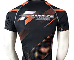 Fortitude Fightwear Short Sleeve MMA BJJ No Gi Rash Guard