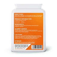 Fortitude Nutrition D-Mannose High Strength 500mg 90 Vegan Capsules