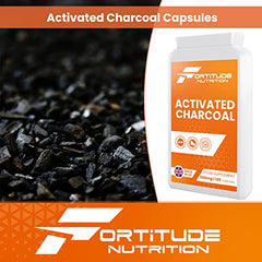 Fortitude Nutrition Activated Charcoal 300mg 120 Vegan Capsules