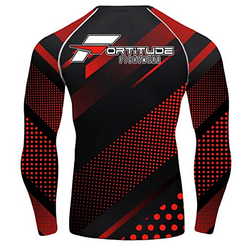 Fortitude Fightwear Long Sleeve MMA Rash Guard | No Gi BJJ RashGuard