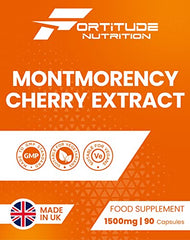 Fortitude Nutrition Montmorency Cherry 1500mg 90 Vegan Capsules