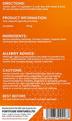 Fortitude Nutrition Lycopene 15mg 120 Vegan Capsules