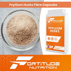 Fortitude Nutrition Psyllium Husks 750mg 90 Vegan Capsules