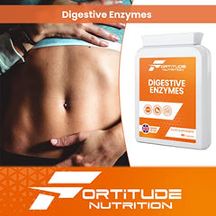 Fortitude Nutrition Digestive Enzymes Supplement 90 Vegan Capsules