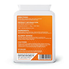 Fortitude Nutrition Vitamin K2 MK7 100mcg 120 Vegan Capsules