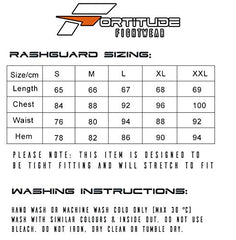 Fortitude Fightwear Long Sleeve MMA Rash Guard | No Gi BJJ RashGuard