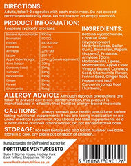 Fortitude Nutrition Digestive Enzymes Supplement 90 Vegan Capsules