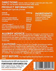 Fortitude Nutrition Krill Oil 500mg 60 Softgels